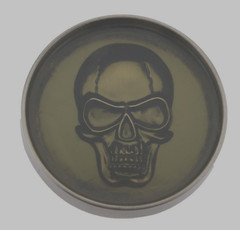 Skull Belt Buckles Tattoo Tribal Gothic Skeleton Halloween Party Costume Vintage
