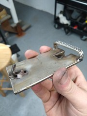 AR15 Flash Supressor Belt buckle – handmade RT ARTISAN WORKS