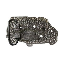 1980s A-Team TV Series Black Van A-Team Logo Metal Belt Buckle