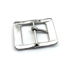 Hypoallergenic Stainless Belt Buckle 40mm Durable Man Leather Belt Buckle