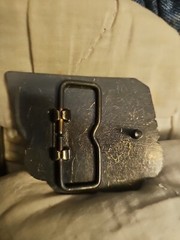 USA 88 Olympic Brass Bronze Tone Belt Buckle Well Made Unique