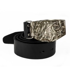 Bald eagle german silver belt buckle, American Eagle, Bird of prey belt buckle