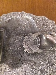 MAC TOOLS RACING #21 Formula 1 Brabham PEWTER 3D BELT BUCKLE