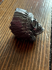 Fourspeed Metalwerks Pewter War Cry Ring Size 11
