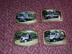 Belt Buckles From DON&rsquo;S TOWING, WESTMONT, IL., Never Worn, Lot of 4