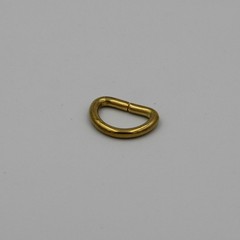 25mm D Ring Loop Strap Adjuster Buckle Solid Brass Bag Fastener Hardwares lot