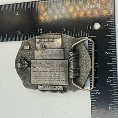 Vintage 1985 B-17 Flying Fortress 50th Anniversary Belt Buckle Limited Edition