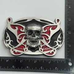 Great American Products 2006 Skull Belt Buckle Fashion Accessory Made in Mexico