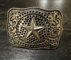 WESTERN STAR Belt Buckle, Metal Belt Buckle – New