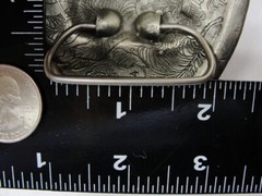 Western Cowboy Boots Belt Buckle EJC Nice Design 1995 Made in USA
