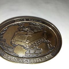 Jack Nadel Inc.M113 Family Belt Buckle Global Military Army Americana Brass