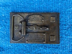 RARE EXCELLENT CONDITION Belt Buckle Budweiser King Of Beers BRASS A-168