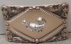scorpion Western Cowboy Belt Buckle Hebilla Vaquera