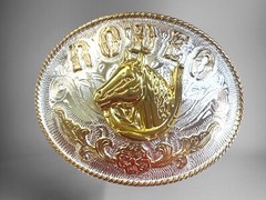 Horse Rodeo Western Cowboy Style Belt Buckle Hebilla Vaquera Cabeza De Caballo