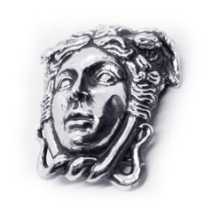 Medusa Ancient Greek Mythology Gorgo Sterling Silver Belt Buckle