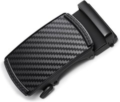 Men Ratchet Belt Buckle Only Belt Buckle Automatic Click Buckle for 1 3/8&Prime; Sl…