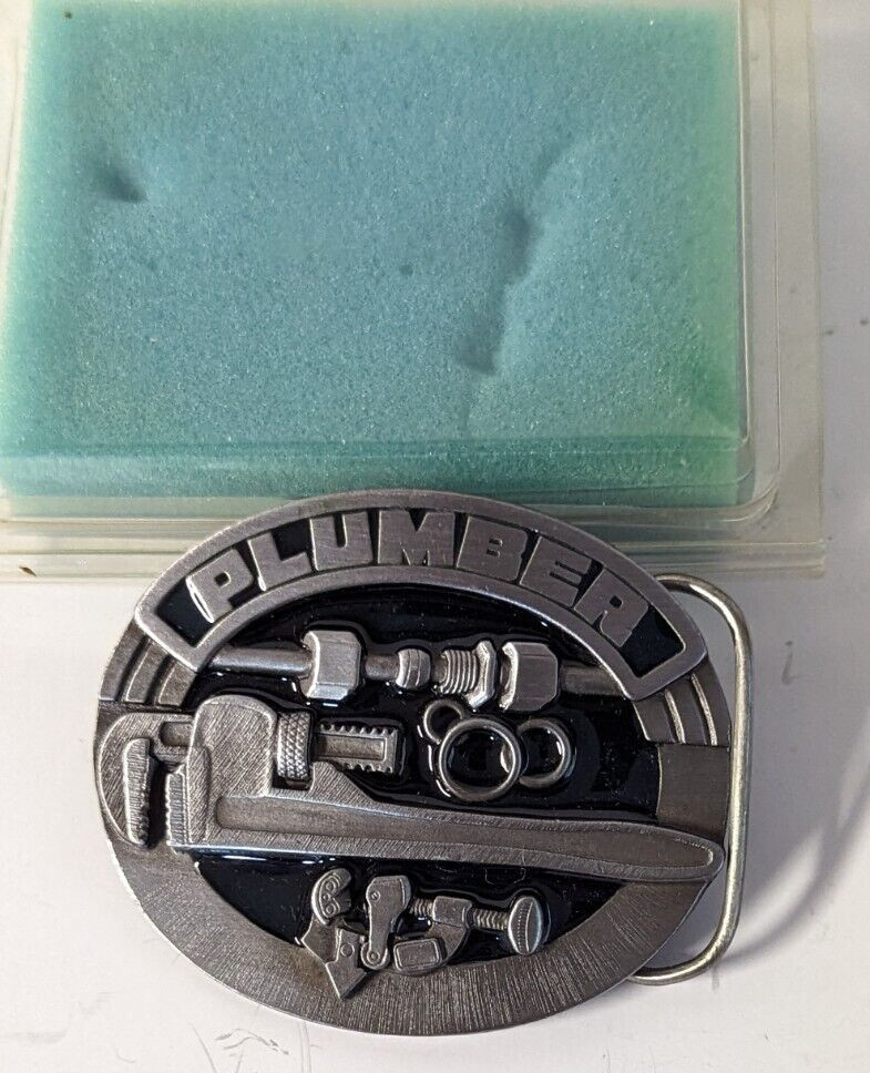 NEW OLD STOCK 1992 SISKIYOU BELT BUCKLE … PLUMBER