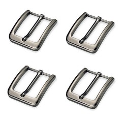 4 pieces belt buckle men, belt buckle 40 mm stainless steel, belt buckles…