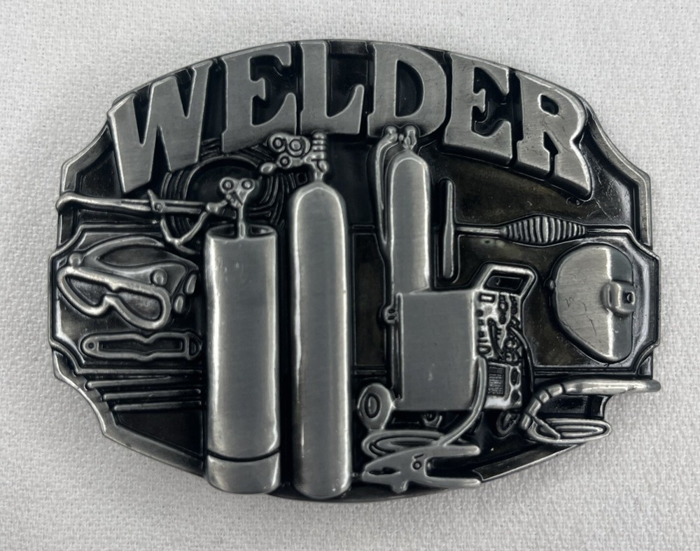 Welder Trades Tradesman Belt Buckle , New