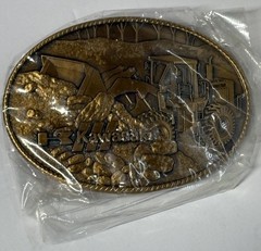 KAWASAKI WHEEL LOADER Belt Buckle – New in Original Package