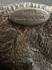 Vintage Siskiyou Eagle Pewter Belt Buckle R-89 1990 Made In USA