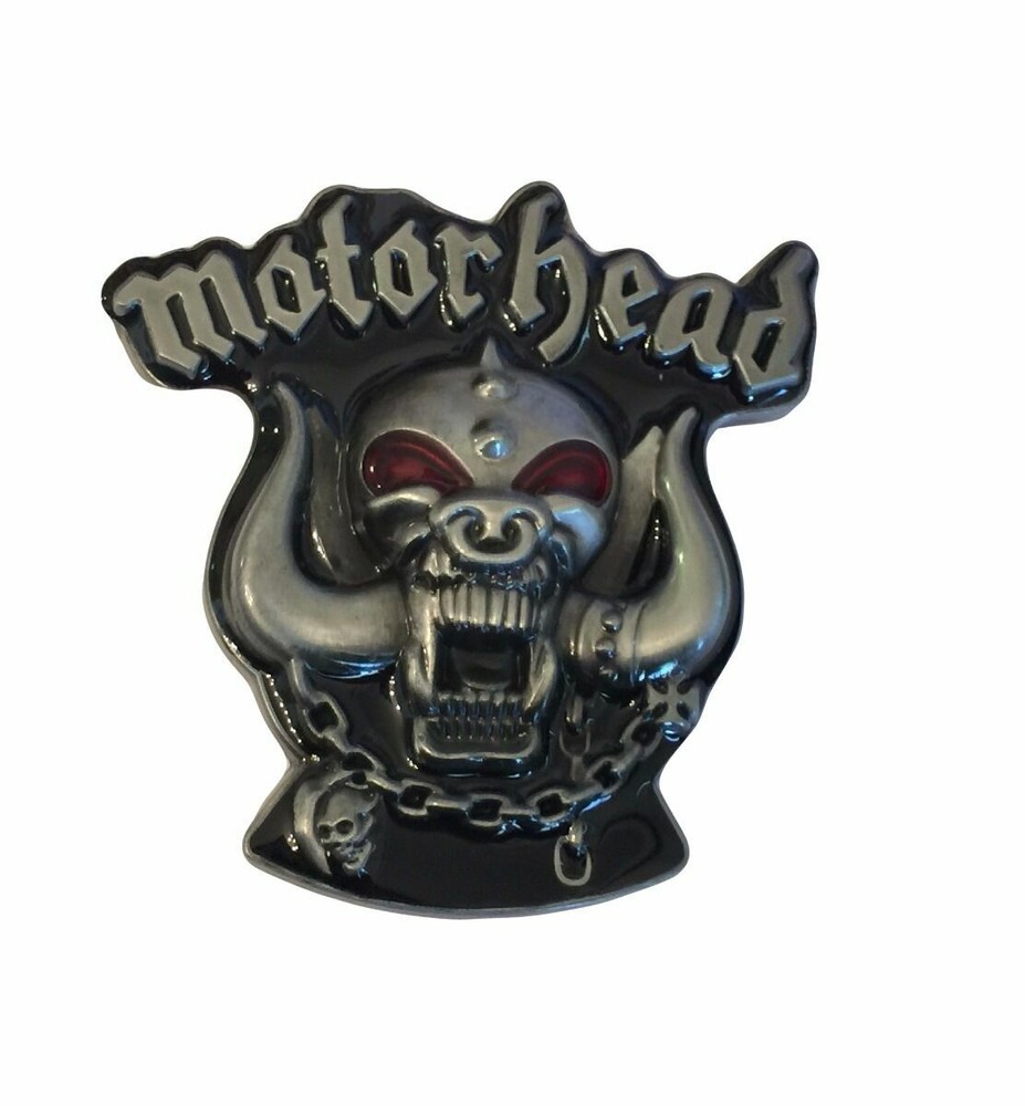 Motorhead Rock Band Logo Enamel Metal Belt Buckle