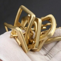 2Pcs Solid Brass Pin Buckle for Men Leather Belt Replacement Strap Accessory