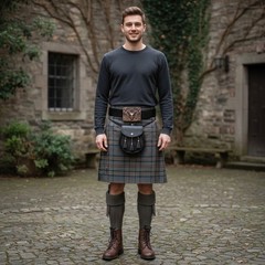 Stag&rsquo;s Head Bronze Kilt Belt Buckle – Made in Scotland