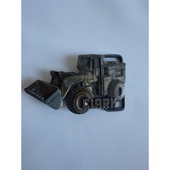 Clark Michigan 175B Front End Loader Belt Buckle Vintage Construction Equipment