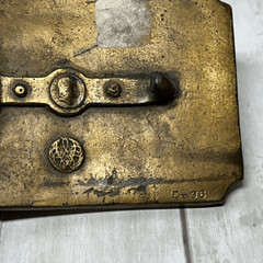 Vintage Belt Buckle The Hangtown Jerklined Sierra Humps and Saddlbacks Wagon