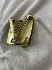 Louis Vuitton LV Initiales Belt Buckle Gold Tone
