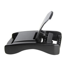 Black Aluminum 38mm Belt Buckle Lightweight Tactical Webbing Buckle for Outdoor