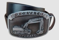 Excavator Operator Belt Buckle More Trades Also Plumber Mechanic Carpenter