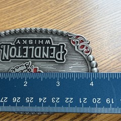 Pendleton Whiskey Belt Buckle 2023 Montana Silversmiths Cowboy Limited Edition