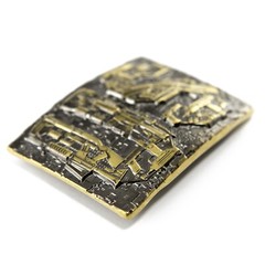 Molon Labe belt buckle, 1776 Come and take it, 2nd Amendment solid brass belt
