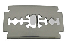 New Silver Razor Blade Barber Gift Belt Buckle Punk Hip Biker Cutter Rock Gothic