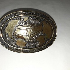 Jack Nadel Inc.M113 Family Belt Buckle Global Military Army Americana Brass