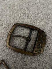 Mixed Belt Buckle Lot Of 7 Vintage MCM pre-owned men&rsquo;s belt buckles Levi’s