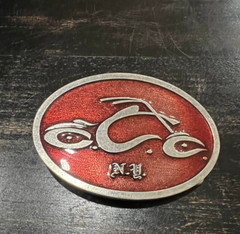 Orange County Chopper Belt Buckle – Officially Licensed – Red Color – Brand New