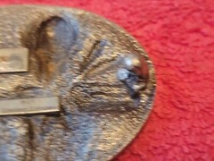 1985 Idea Craft Limited Edition Silver Tone Belt Buckle WXB Vtg USA 🇺🇸