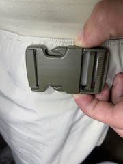 Lot of 5 Duraflex 2” Olive Green Buckles Heavy Duty Strap Clips Tactical