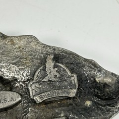 Siskiyou Buckle Co 1988 Western Arrowhead Eagle Metal Pewter Belt Buckle Z80 USA