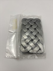 Celtic Cross Knot Metal Belt Buckle Rectangle Silver-Tone Color Buckle Rage NEW