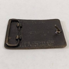 Vtg 1977 Star Wars Belt Buckle The Leather Shop San Francisco Brass Tone Logo