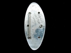 UD11146 **CUSTOM HAND ENGRAVED ARTWORK** SILVERTONE BELT BUCKLE