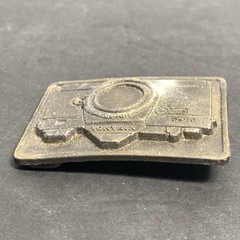 Vintage Miranda Camera Belt Buckle Genuine Original Brass