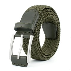 Mens Belt – Braided Stretch Golf Belt for Men Mens Gift for Golf Pants 105CM
