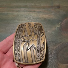 American Veterans Disabled for Life Memorial 2006 Sponsor Belt Buckle