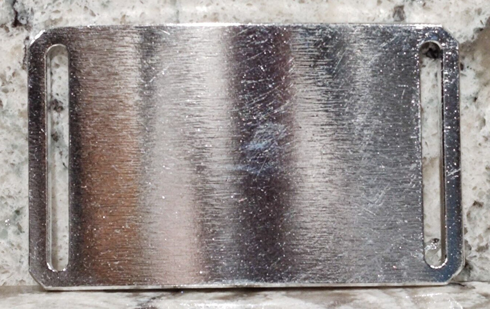 GRIP6 BELT BUCKLE – CHROME – 1.5 INCH WIDE