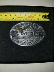 1994 NRA Golden Eagles Limited Rifle Western Belt Buckle